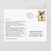 Carte Postale Elf Arrival Letter | North Pole Welcome Message (Devant)