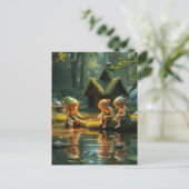 Carte Postale Elf Children (Debout devant)