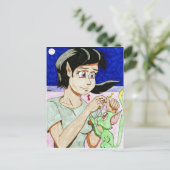 Carte postale Elf Girl (Debout devant)