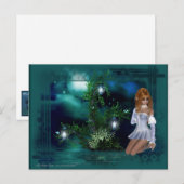 Carte Postale Elf Island Design Imaginaire (Devant / Derrière)