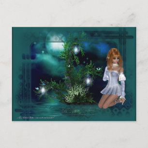 Carte Postale Elf Island Design Imaginaire