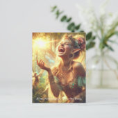 Carte Postale Elf Laughf (Debout devant)