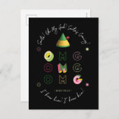 Carte Postale Elf le Film | Santa OMG (Devant / Derrière)