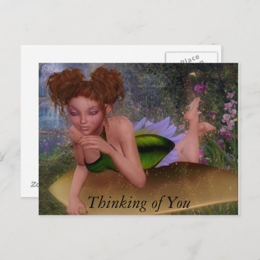 Carte Postale Elf Secrets (Devant / Derrière)