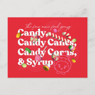 Carte Postale Elf the Movie   Les Quatre Principaux Groupes Alim