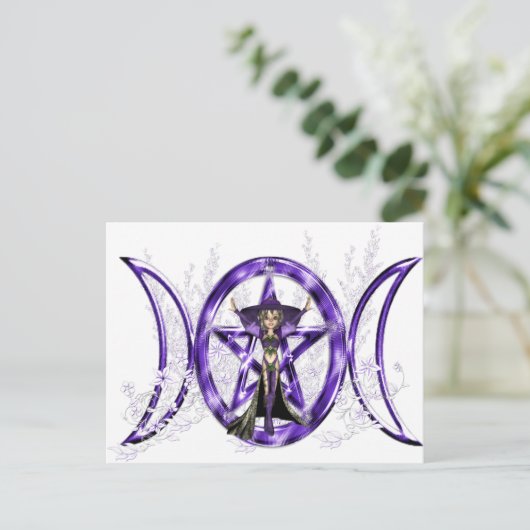 Carte Postale Elf Triple Moon (Debout devant)