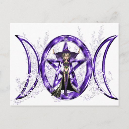 Carte Postale Elf Triple Moon (Devant)