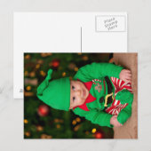 Carte Postale Elfe bébé (Devant / Derrière)
