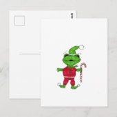 Carte Postale Elfe de grenouille (Devant / Derrière)