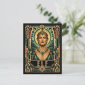 Carte Postale Elfe, mythique Art déco (Debout devant)
