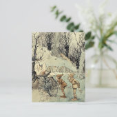 Carte Postale « Elfes dans le bois » par Arthur Rackham (Debout devant)