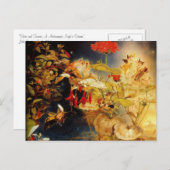 Carte Postale Elfes et fées, le rêve d'une nuit d'été (Devant / Derrière)