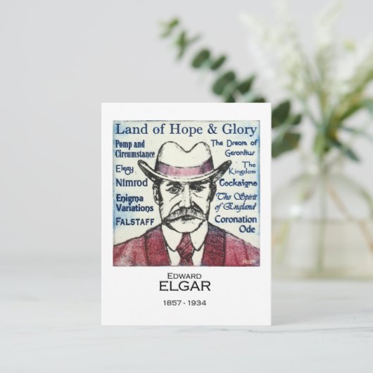 Carte Postale Elgar (Debout devant)
