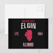 Carte Postale Elgin (Devant / Derrière)
