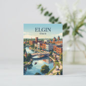 Carte Postale Elgin, Illinois (Debout devant)