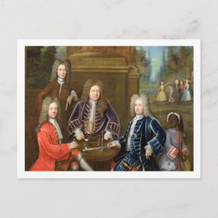 Carte Postale Elihu Yale (1648-1721)