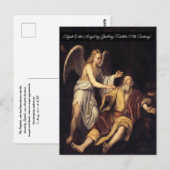 Carte Postale Elijah et l'ange (Devant / Derrière)