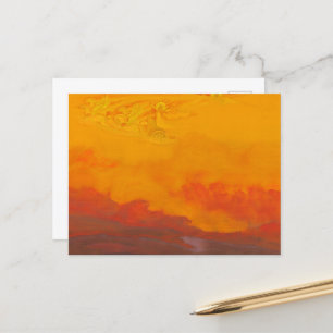 Carte Postale Elijah le Prophète par Nicholas Roerich