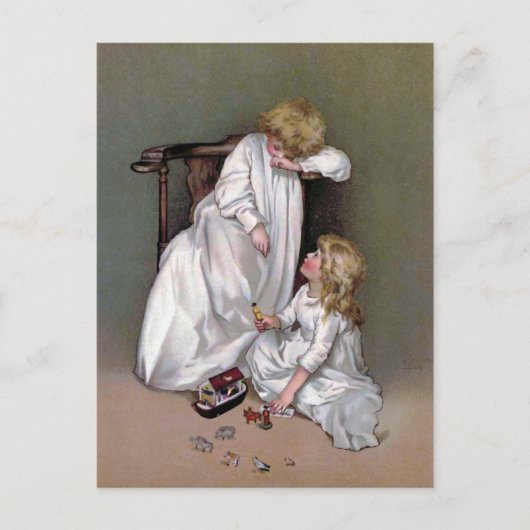 Carte Postale Éliminer les jouets Vintages (Devant)