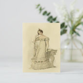 Carte Postale Elinor, d'inspiration Jane Austen, crème pour les  (Debout devant)