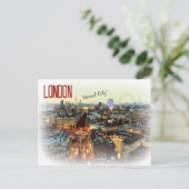 Carte postale Eliot London "Unreal City" (Debout devant)