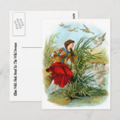 Carte Postale Elisa Et Les Cygnes Sauvages (Devant / Derrière)