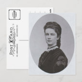 Carte Postale Élisabeth d'Austria - Sissi - Sisi, 1870 (Devant / Derrière)