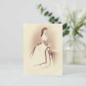 Carte Postale Élisabeth d'Austria - Sissi - Sissi - 1863 (Debout devant)