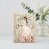 Carte Postale Elisabeth de Bavière, impératrice d'Autriche Sissi (Debout devant)