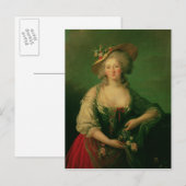 Carte Postale Elisabeth de France a appelé Madame Elizabeth (Devant / Derrière)