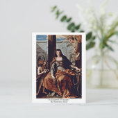 Carte Postale Élisabeth De Hongrie Par Sebastiano Ricci (Debout devant)