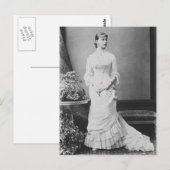 Carte Postale Elisabeth Romanov Russie Hesse 1881 (Devant / Derrière)