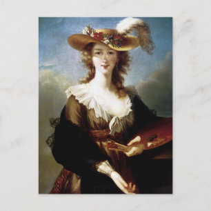 Carte Postale Elisabeth Vigee-Lebrun Autoportrait