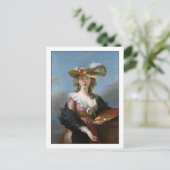 Carte Postale Elisabeth Vigee Lebrun Portrait autoportrait (Debout devant)