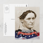 Carte Postale Eliza Johnson, Première Dame des Etats-Unis (Devant / Derrière)
