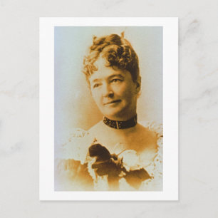 Carte Postale Elizabeth Bacon Custer (1842-1933) épouse du génér