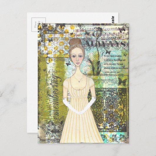 Carte Postale Elizabeth Bennet (Devant / Derrière)
