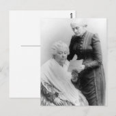 Carte Postale Elizabeth Cady Stanton et Susan B. Anthony (Devant / Derrière)