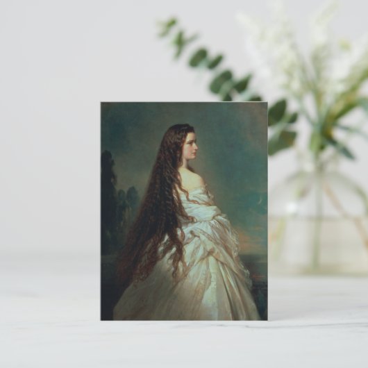 Carte Postale Elizabeth de Bavière (Debout devant)