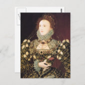 Carte Postale Elizabeth I, le "Phoenix" (Devant / Derrière)