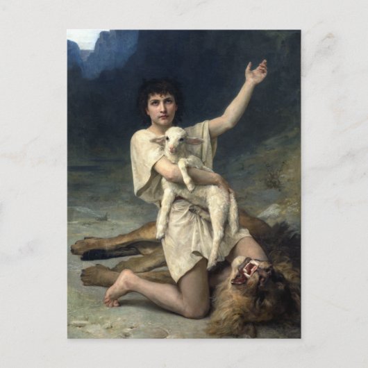 Carte Postale Elizabeth Jane Gardner David le berger (Devant)