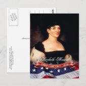 Carte Postale Elizabeth Monroe, Première Dame des Etats-Unis (Devant / Derrière)
