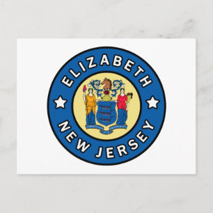 Carte Postale Elizabeth New Jersey