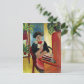 Carte Postale Elizabeth Reading (Debout devant)