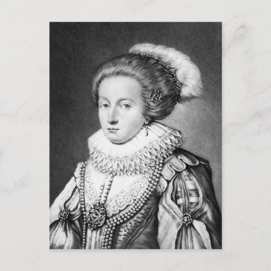 Carte Postale Elizabeth Stuart, reine de Bohême (Devant)