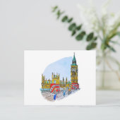 Carte Postale Elizabeth Tower, alias Big Ben (Debout devant)
