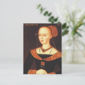 Carte Postale Elizabeth Woodville "La Reine Blanche" (Debout devant)