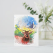 Carte Postale Elk (Debout devant)