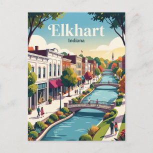Carte Postale Elkhart, Indiana