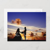 Carte Postale Elle A Dit Oui (Devant / Derrière)